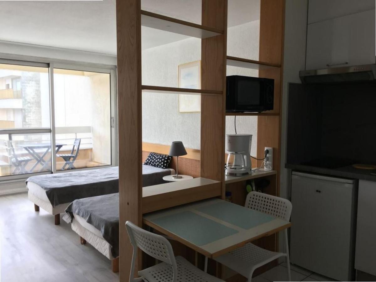 Studio Front De Mer Avec Piscine Et Balcon A Biarritz - Fr-1-3-412 외부 사진