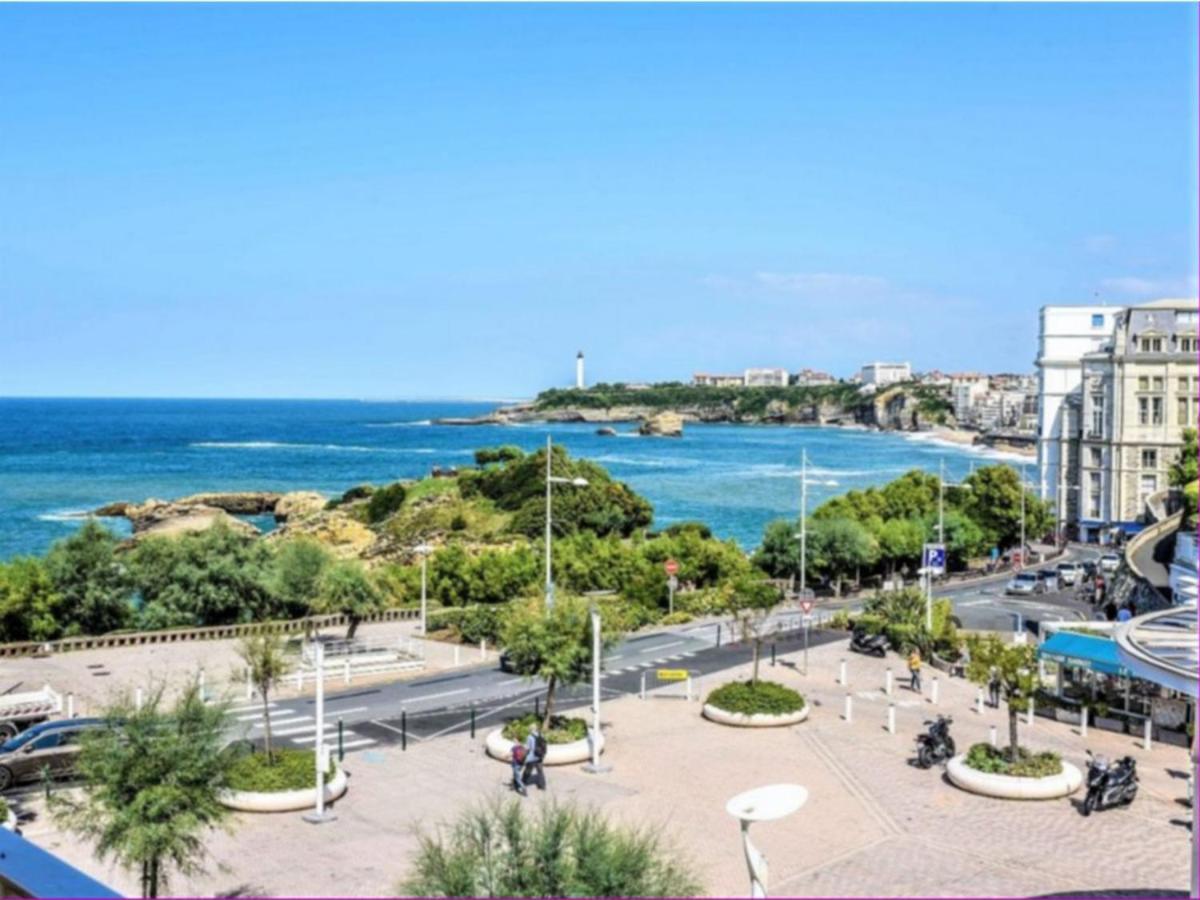 Studio Front De Mer Avec Piscine Et Balcon A Biarritz - Fr-1-3-412 외부 사진